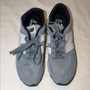 New Balance 237 Gray and White Sneakers